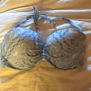 Bikini top with removable ties